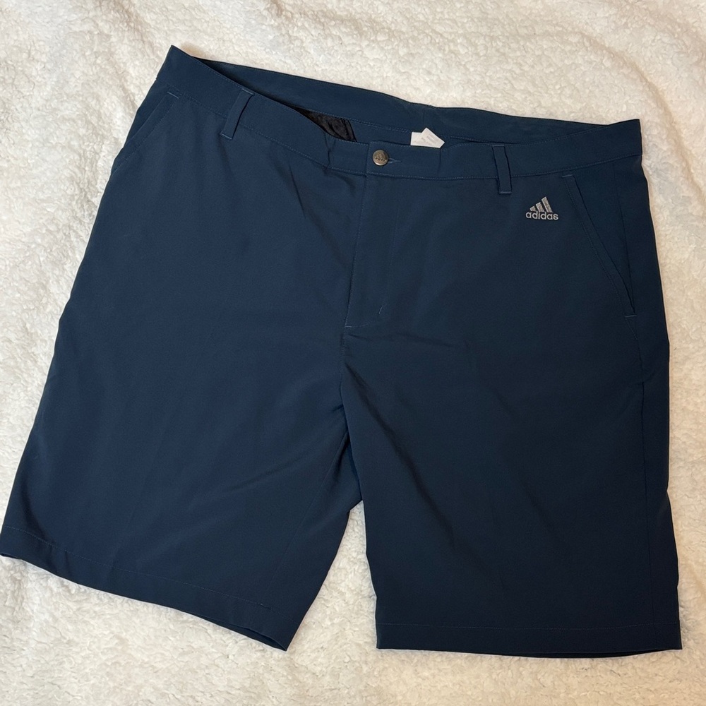 Adidas Men's Dark Blue Athletic Shorts size 40 activewear